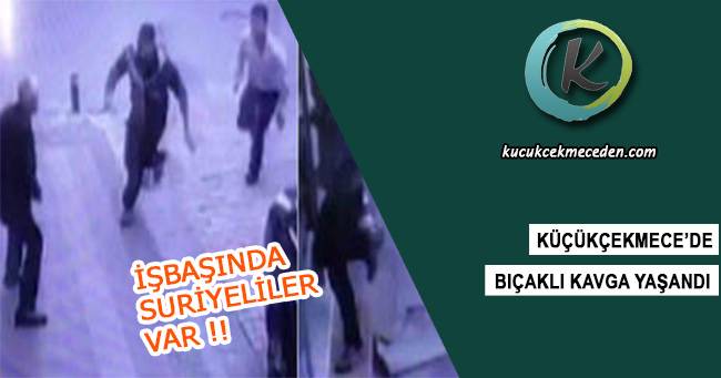 Küçükçekmece'de Bıçaklı Kavga Küçükçekmece'de Bıçaklı Kavga