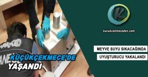 Küçükçekmece'de Meyve Suyu