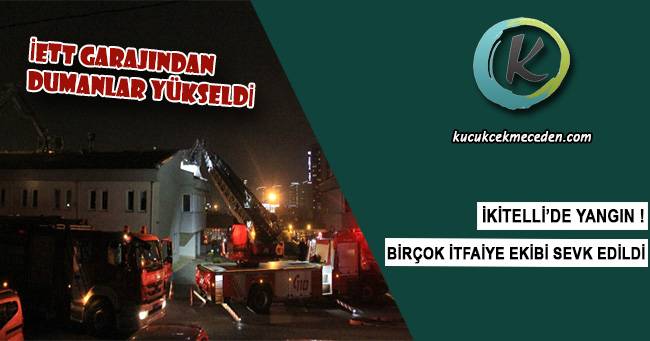 İkitelli'de Korkutan Yangın İkitelli'de Korkutan Yangın