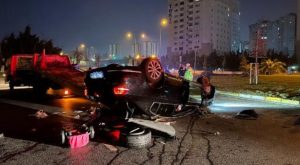 Atakent Mahallesi'nde feci kaza: 1'i ağır 6 yaralı