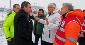 Küçükçekmece'de karla mücadele başarıyla atlatıldı
