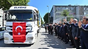 İlk İhracat TIR'ı Küçükçekmece'den Yola Çıktı