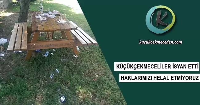 Küçükçekmece Sahilinde Kirlilik Alarmı