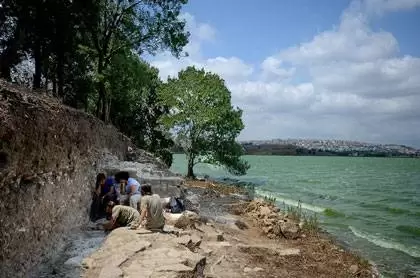 Küçükçekmece Gölü Kıyısındaki Arkeolojik Sit Alanı İmara Açıldı