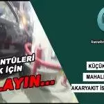 Küçükçekmece'de Lüks Cip Akaryakıt İstasyonuna Daldı