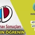 AÖF Sınav Sonuçları