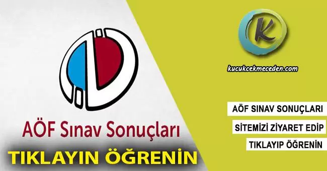 AÖF Sınav Sonuçları