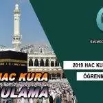 Hac çekiliş sonuçları 2019
