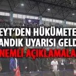 EYT'den Hükümete Sandık Uyarısı