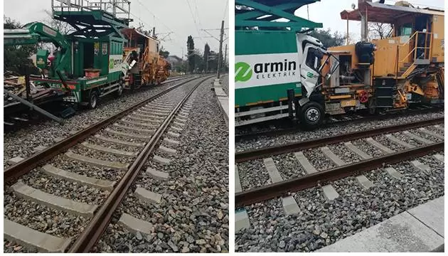 Florya'da tren kazası