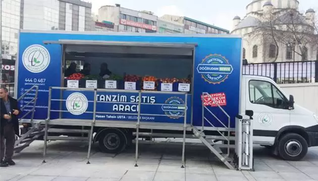 Küçükçekmece'deki Tanzim Satış Noktası