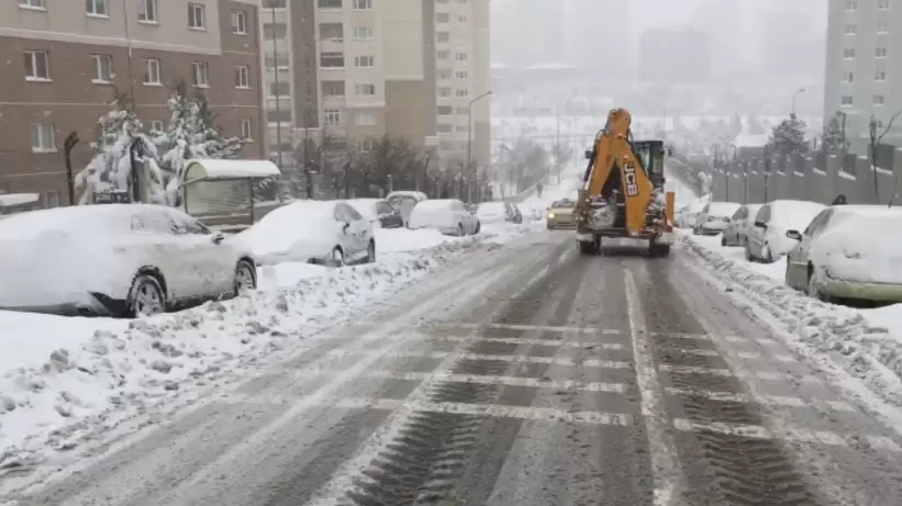 Küçükçekmece'ye kar alarmı: Son yılların en yoğunu!