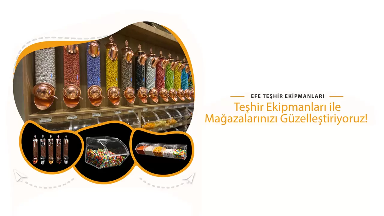 Teşhir Ekipmanları İle Mağazalarını Güzelleştiriyoruz!