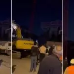 universitenin bir kismi coktu foto