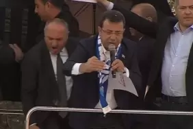 Ekrem İmamoğlu Erzurum Saldırı Görüntüleri 2023