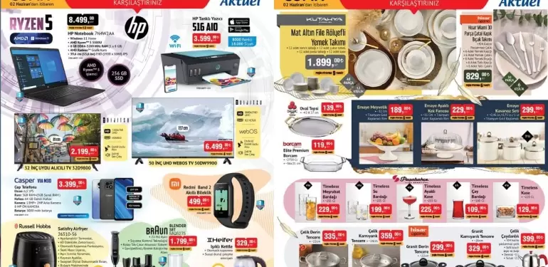 Küçükçekmece’deki tüm BİM’lere geliyor. 2 Haziran 2023 BİM aktüel ürünler kataloğu teknoloji severleri çılgına çevirdi! Bilgisayar, air fryer, blender, yazıcı…