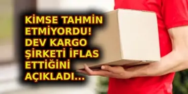 Dev kargo şirketi borçları ödeyemeyince iflas etti! Galatasaray ve Fenerbahçe'ye sponsor olmuştu
