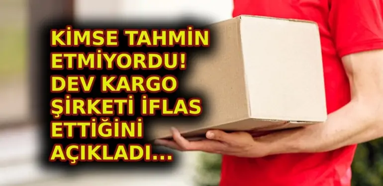 Dev kargo şirketi borçları ödeyemeyince iflas etti! Galatasaray ve Fenerbahçe’ye sponsor olmuştu