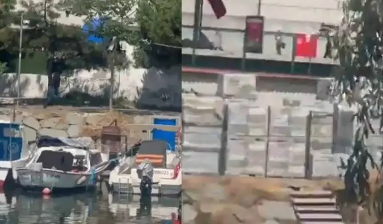 Küçükçekmece Marmaray durağı yanında silahlı çatışma! Detaylar geldi