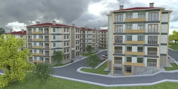 2+1 ve 3+1 konut başvuruları bugün açıldı! TOKİ’den 11.164,10 taksitle konut satışı…