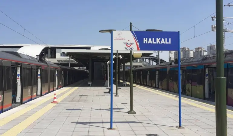 Edirne Halkalı tren seferlerine ara verildi