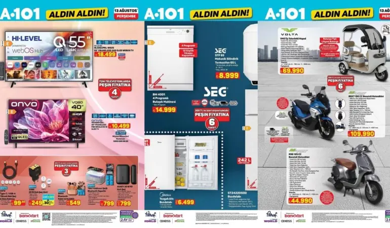 Sıcak su konforu artık çok yakın; 65 litrelik SEG termosifon 13 Ağustos’ta A101’e geliyor